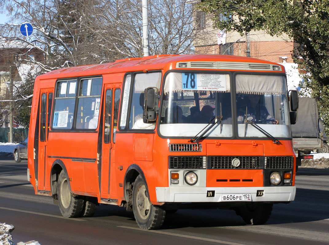 Нижегородская область, ПАЗ-32054 № В 606 РЕ 152