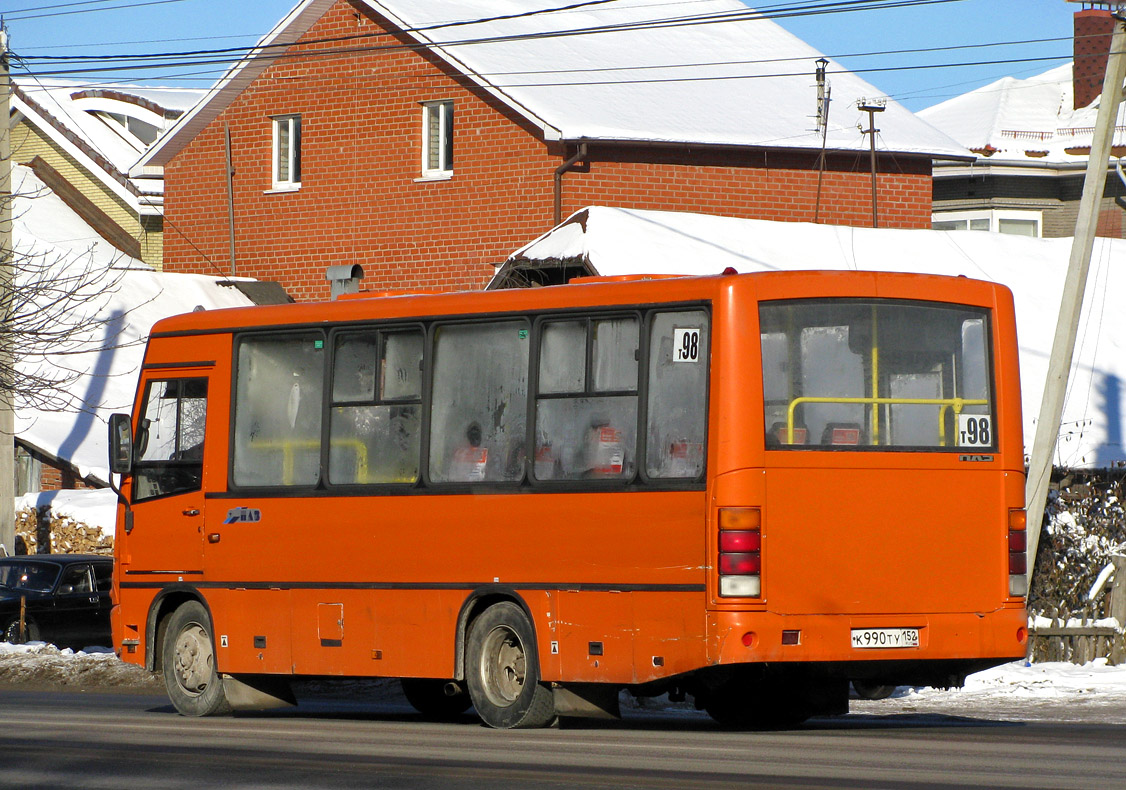 Нижегородская область, ПАЗ-320402-05 № К 990 ТУ 152