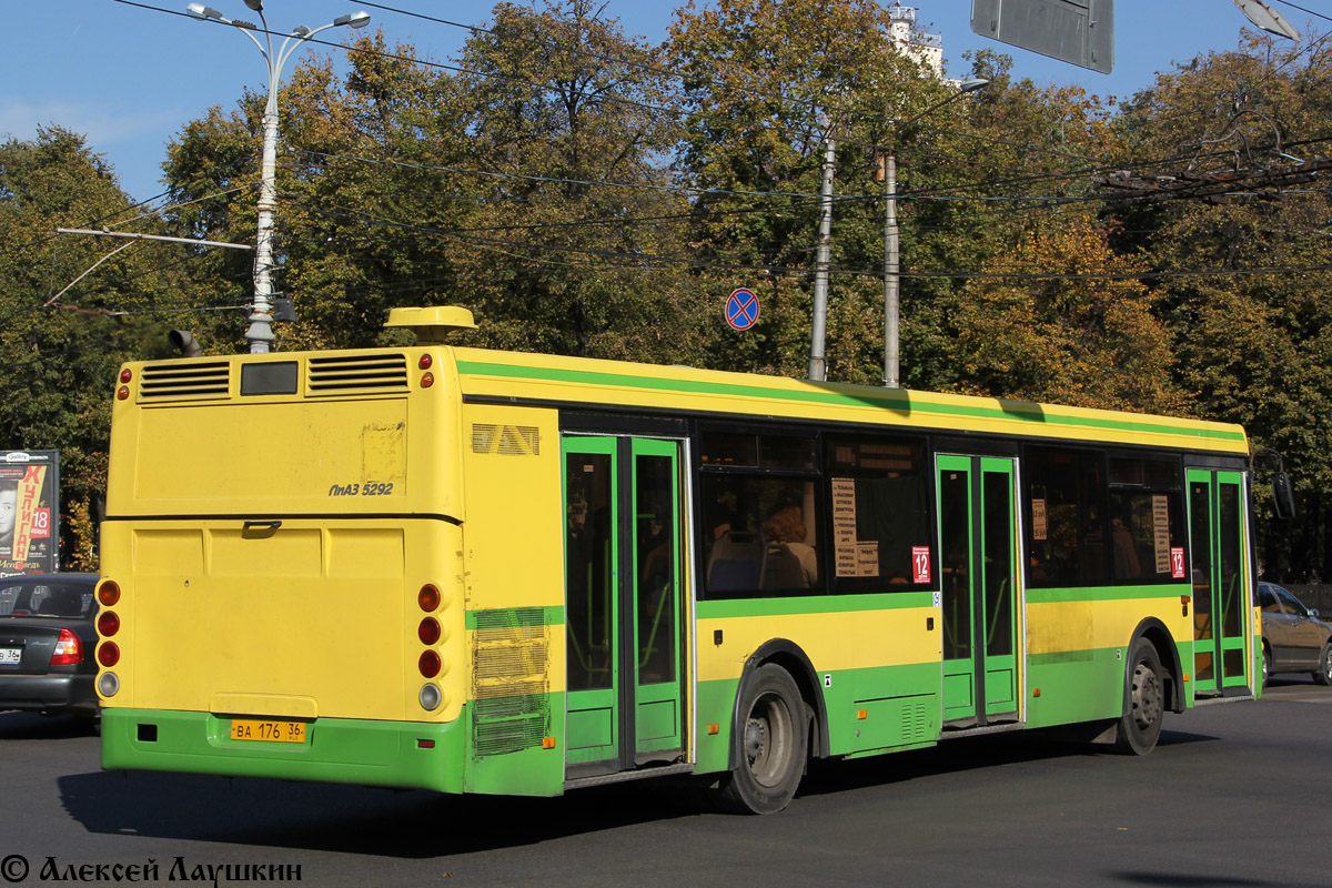 Воронежская область, ЛиАЗ-5292.00 № ВА 176 36