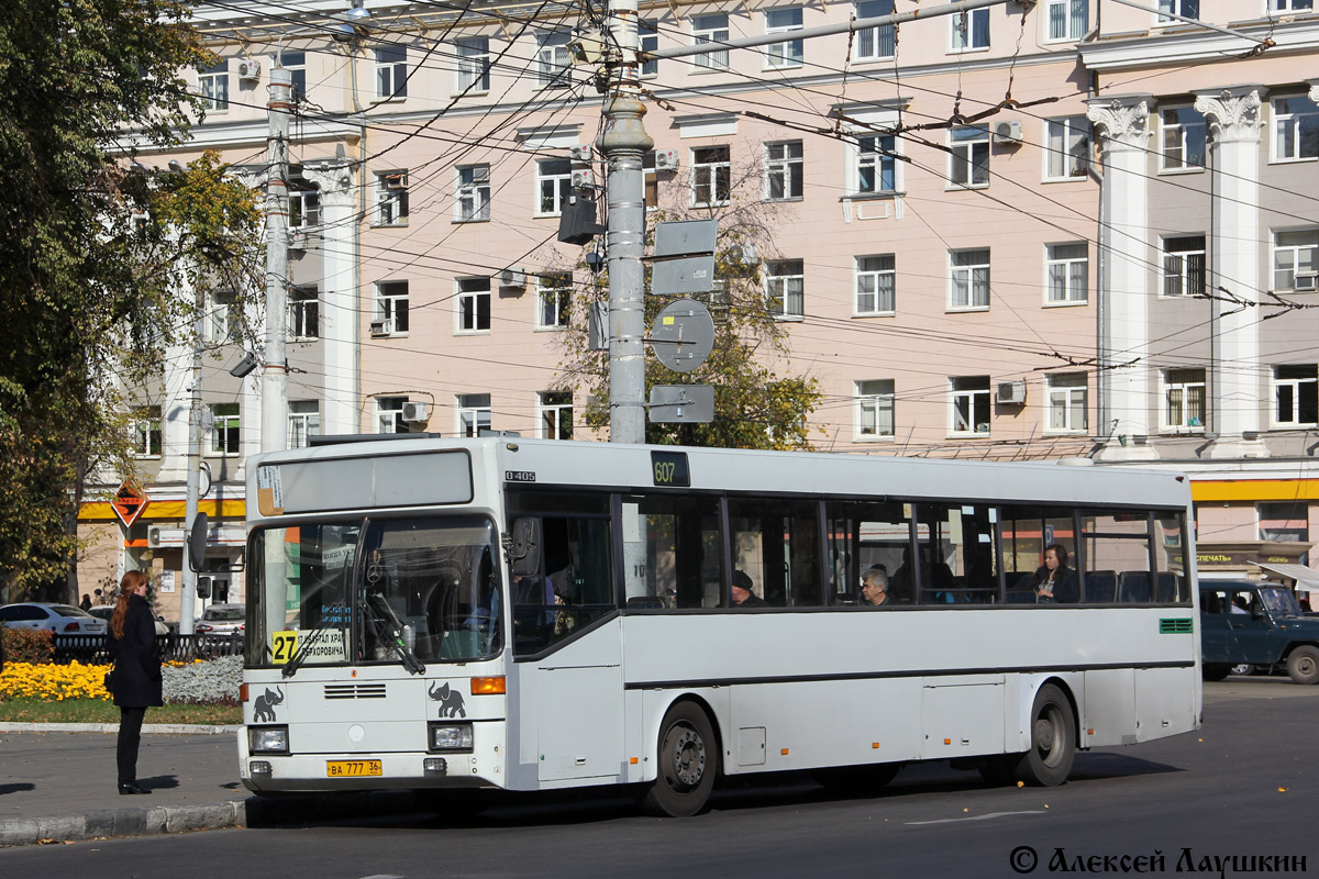 Воронежская область, Mercedes-Benz O405 № ВА 777 36