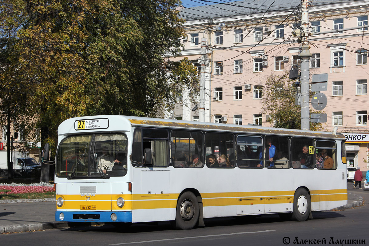 Воронежская область, MAN 192 SL200 № ВВ 582 36