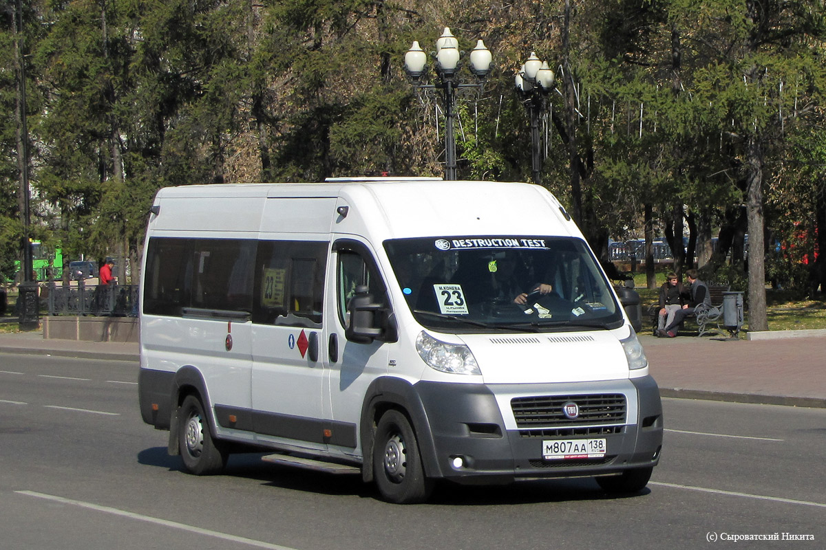 Иркутская область, Нижегородец-FST613 (FIAT Ducato) № М 807 АА 138