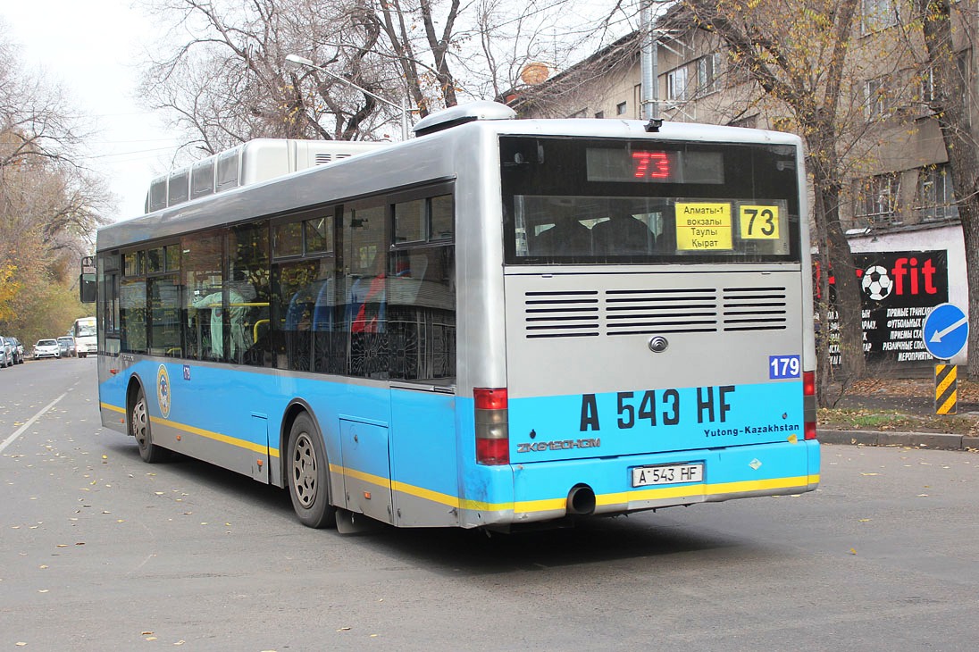 Алматы, Yutong ZK6120HGM № 179