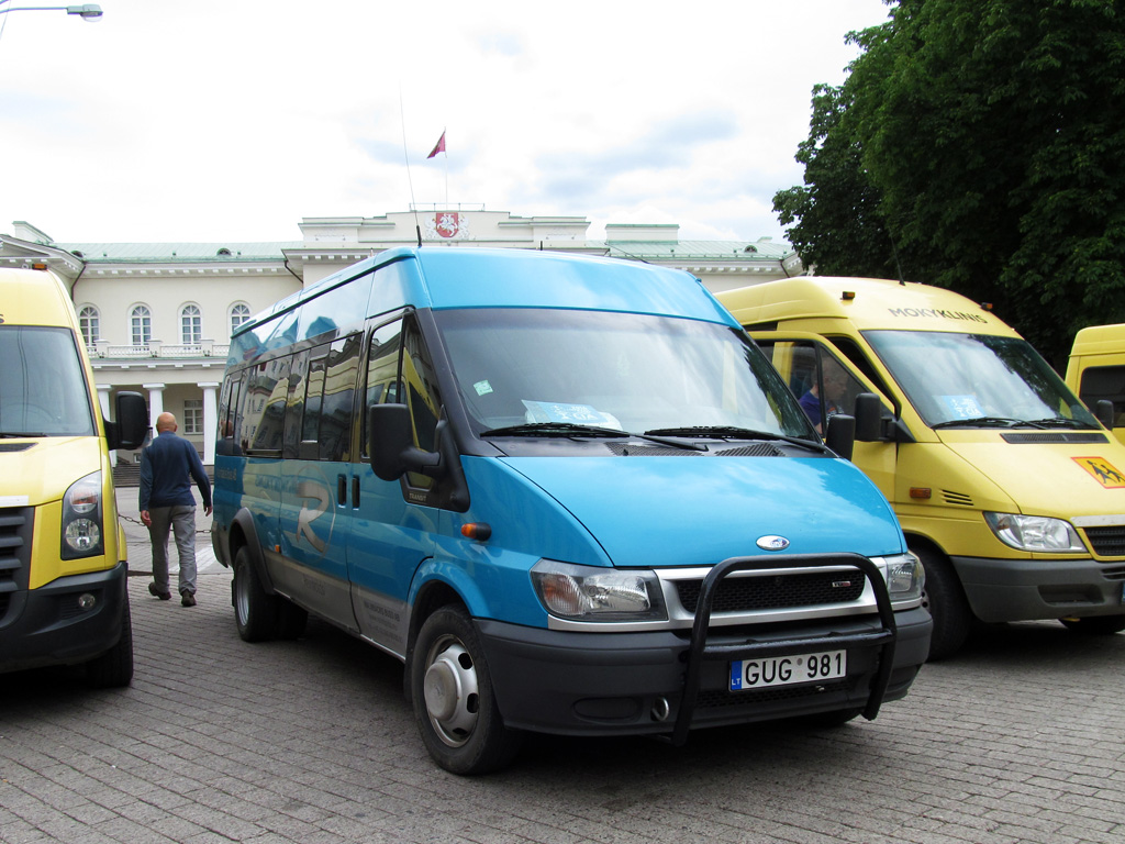 Литва, Ford Transit № GUG 981; Литва — Праздник песни 2014 — Фото —  Автобусный транспорт