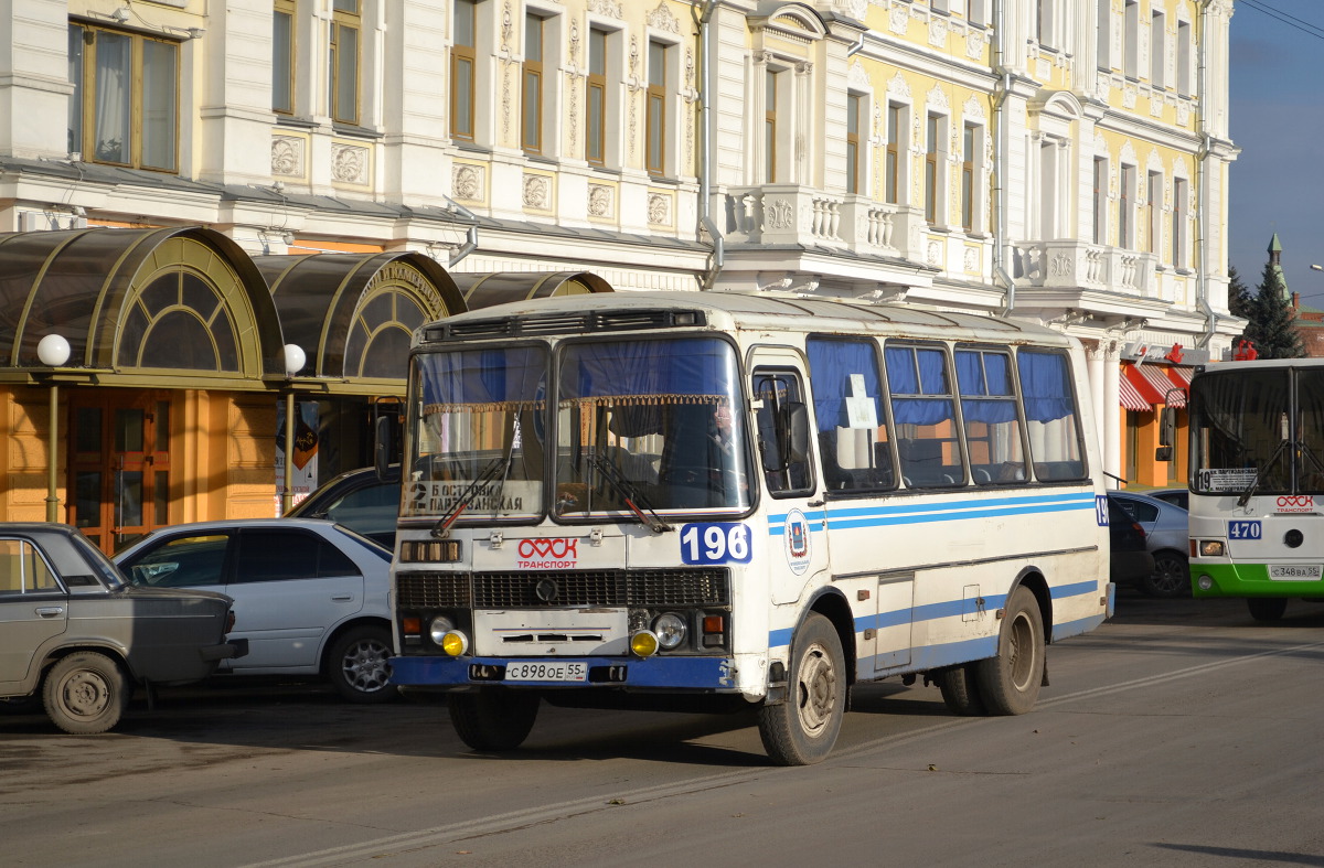 Omsk region, PAZ-32054 Nr. 196