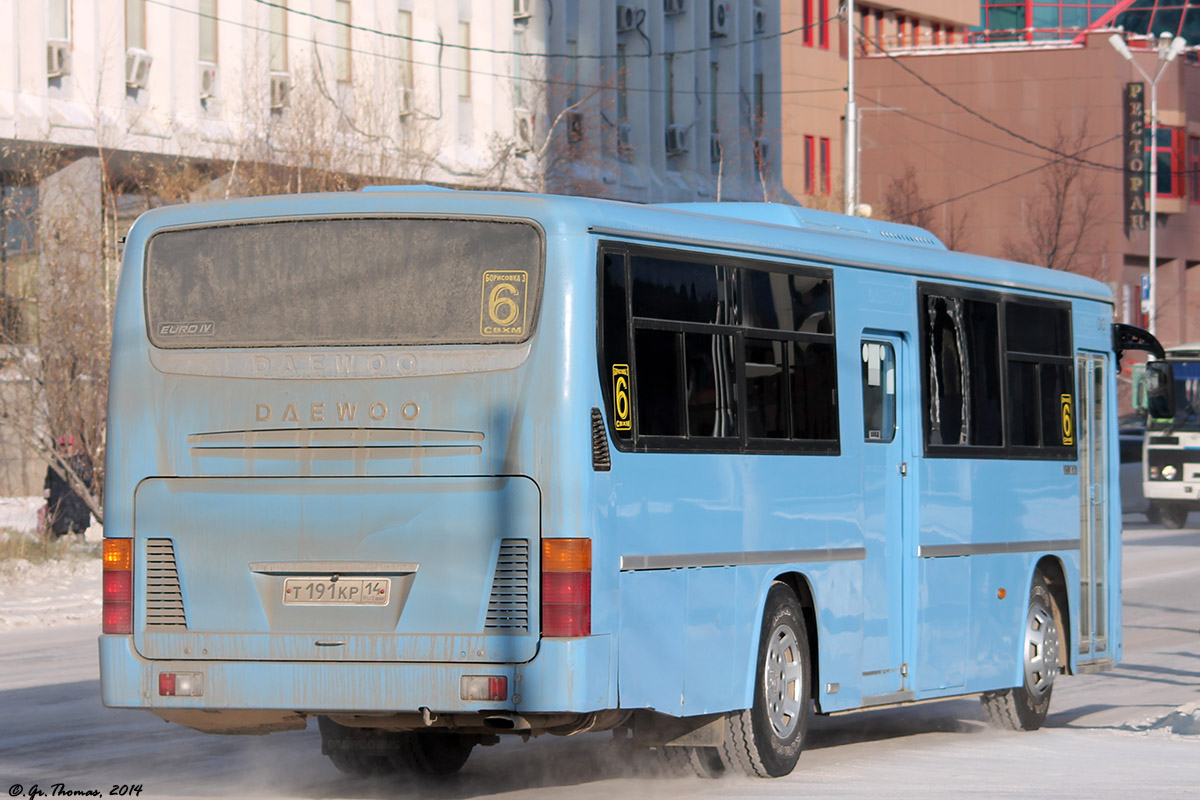 Саха (Якутия), Daewoo BS106 Royal City (Busan) № Т 191 КР 14