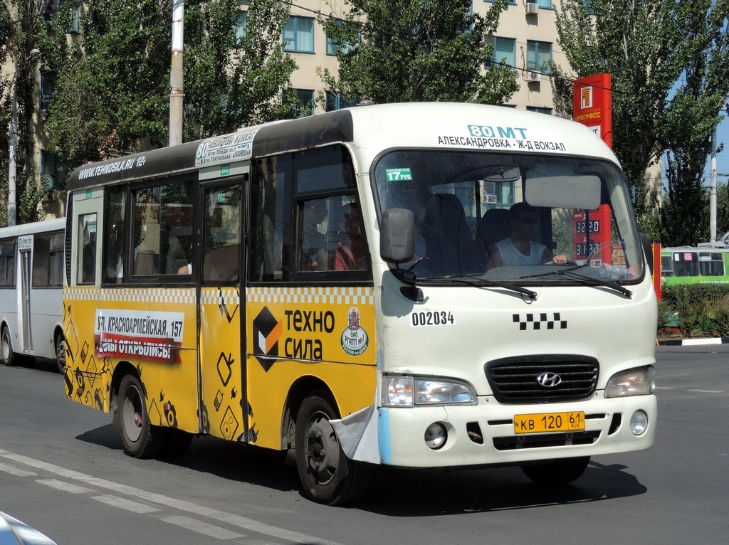 Ростовская область, Hyundai County SWB C08 (РЗГА) № 002034