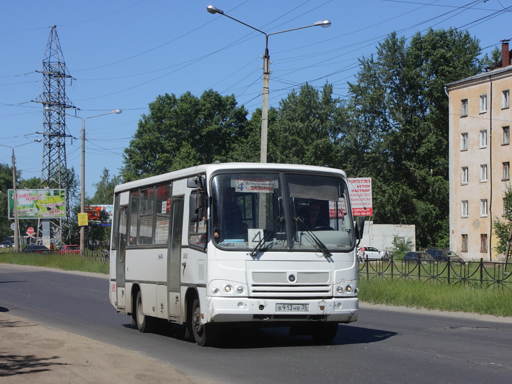 Вологодская область, ПАЗ-320402-03 № В 913 НВ 35