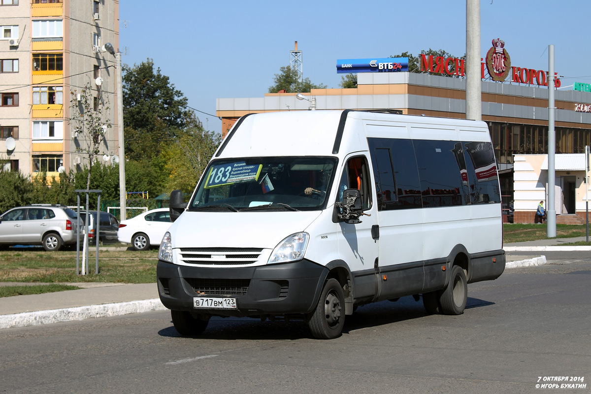 Краснодарский край, Самотлор-НН-32402 (IVECO Daily 50C15VH) № В 717 ВМ 123