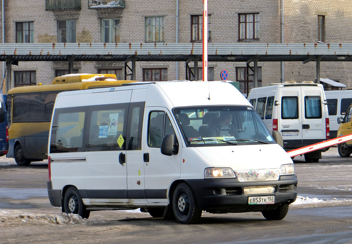 Нижегородская область, FIAT Ducato 244 CSMMC, -RT № Е 853 ТК 152