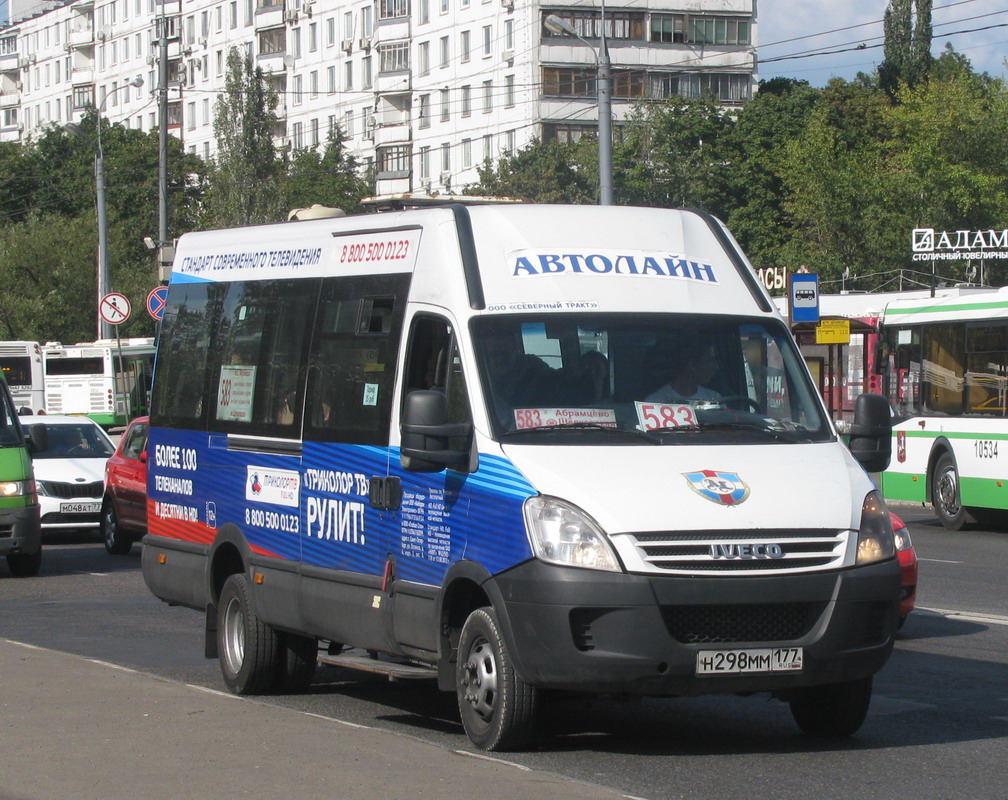 Москва, Авто Вектор 4520 (IVECO Daily) № Н 298 ММ 177