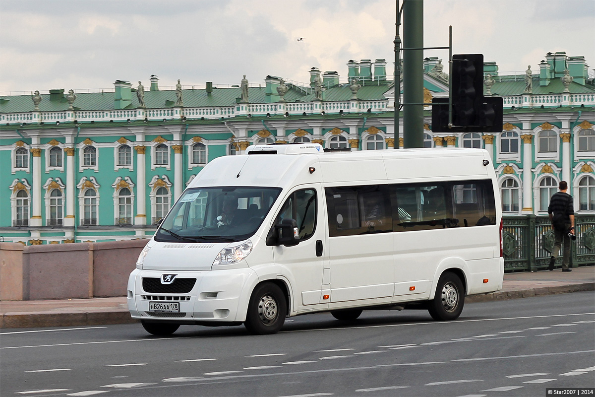 Санкт-Петербург, Нижегородец-2227SK (Peugeot Boxer) № Н 826 АА 178