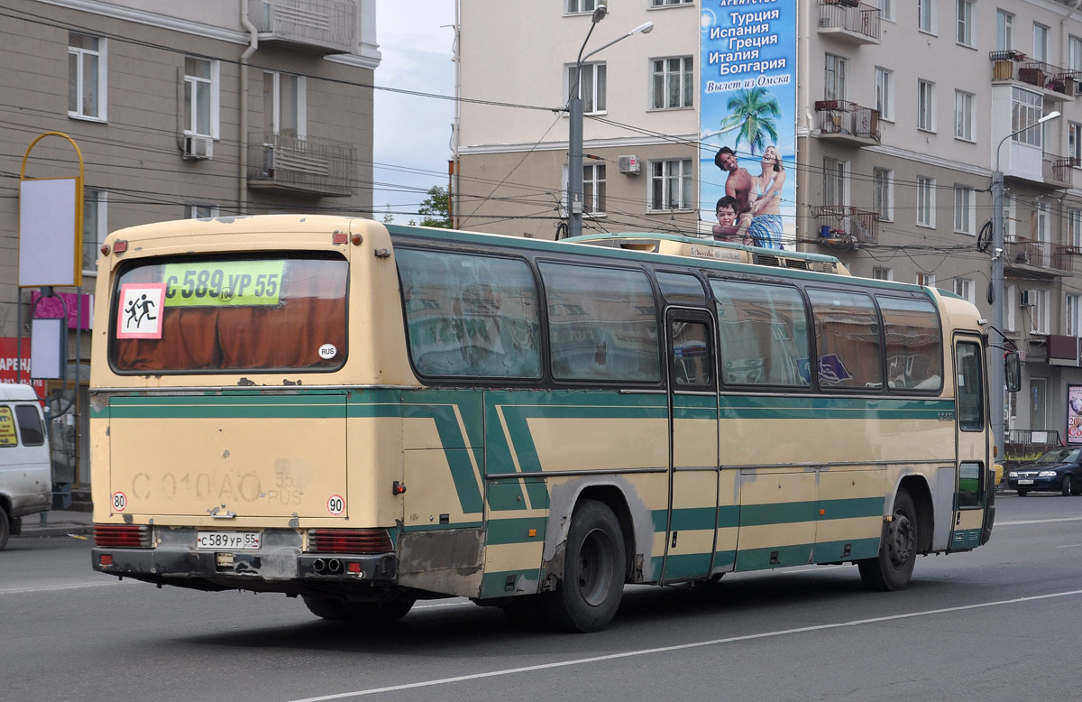 Омская область, Mercedes-Benz O303-15KHP-A № С 589 УР 55