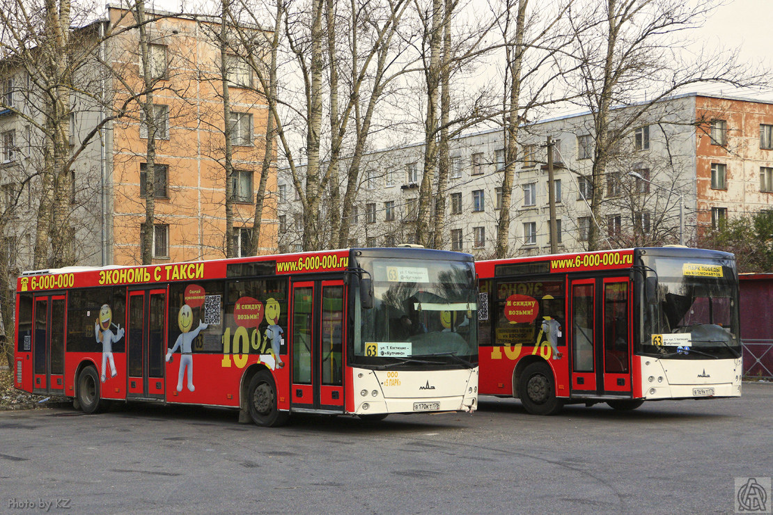 Санкт-Петербург, МАЗ-203.067 № В 170 КТ 178