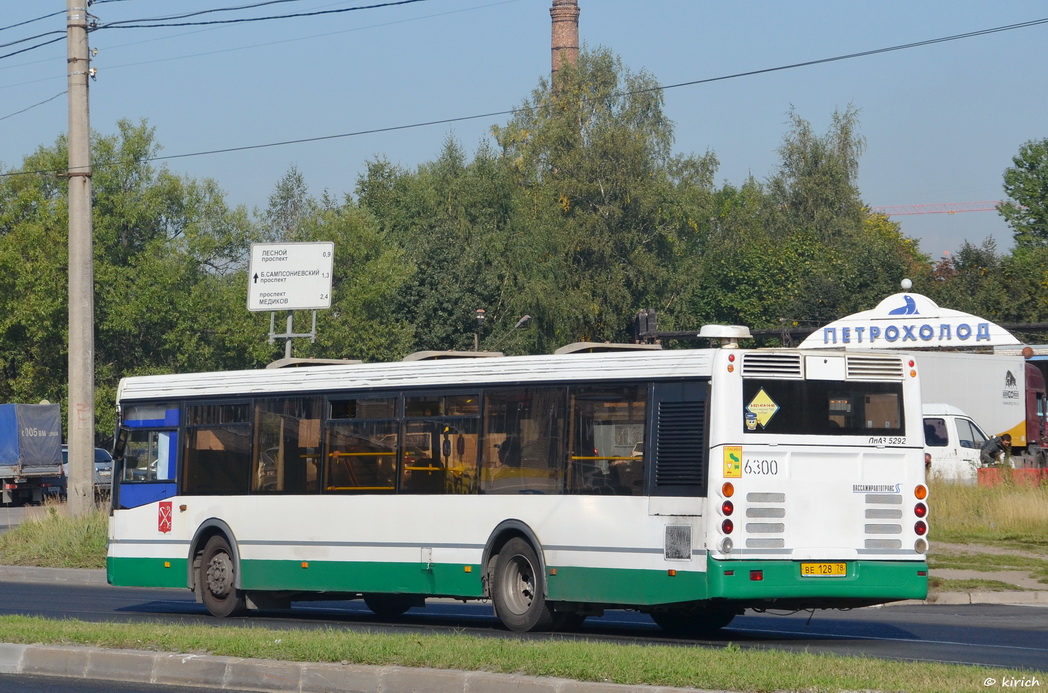 Санкт-Петербург, ЛиАЗ-5292.20 № 6300