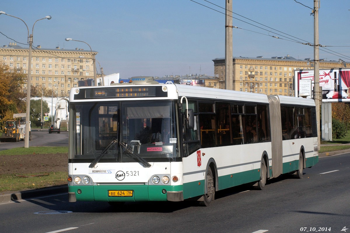 Санкт-Петербург, ЛиАЗ-6213.20 № 5321