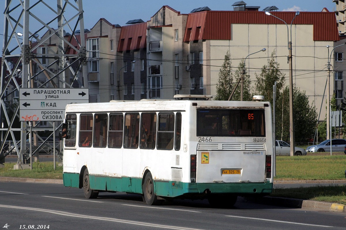 Санкт-Петербург, ЛиАЗ-5256.25 № 2466