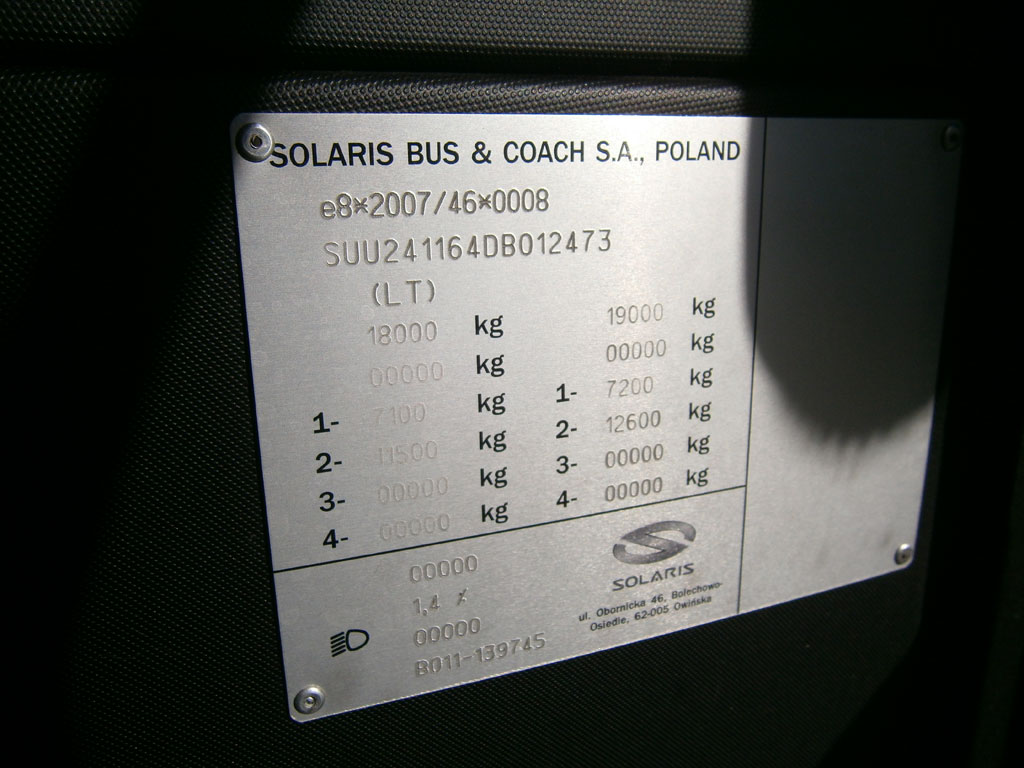 Λιθουανία, Solaris Urbino III 12 CNG # 952