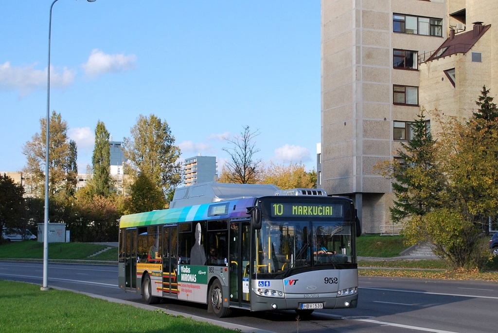 Литва, Solaris Urbino III 12 CNG № 952