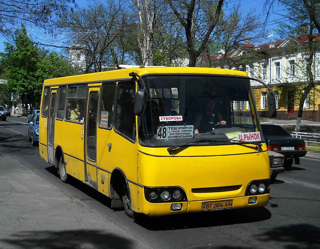 Херсонская область, Богдан А09201 (ЛуАЗ) № BT 2806 AA