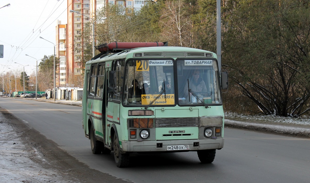 Томская область, ПАЗ-32054 № М 248 ОХ 70