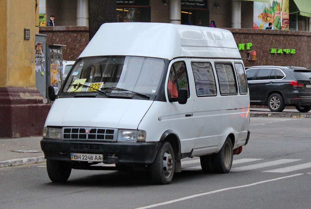 Одесская область, ГАЗ-2705 (Y7D) № BH 2248 AA