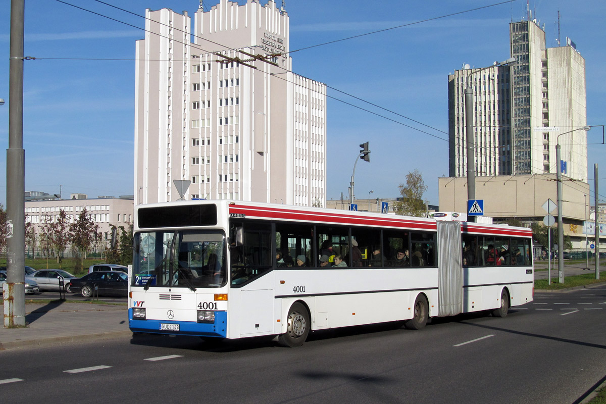 Литва, Mercedes-Benz O405G № 4001