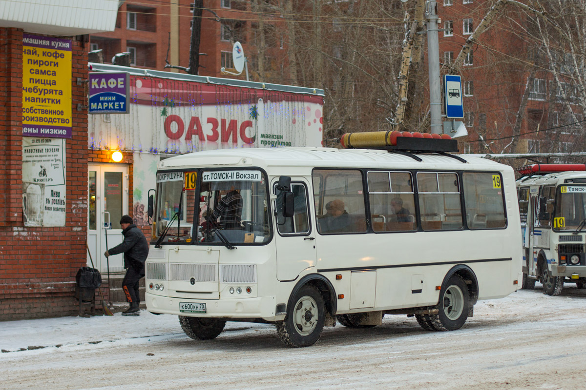 Томская область, ПАЗ-32054 № К 600 КН 70