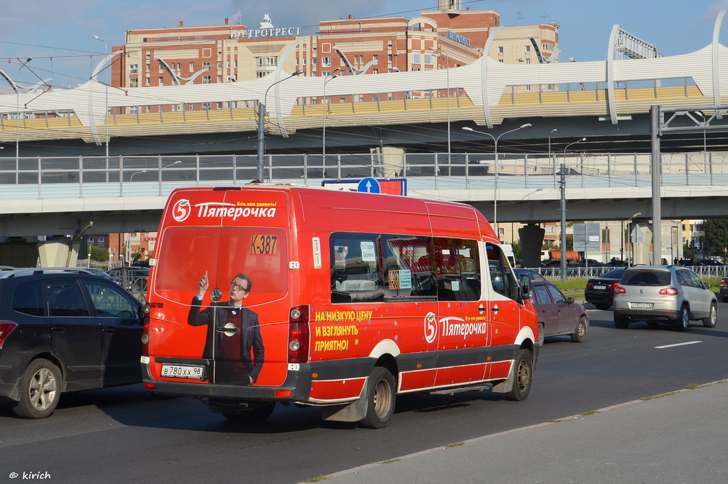 Санкт-Петербург, БТД-2219 (Volkswagen Crafter) № В 780 ХХ 98