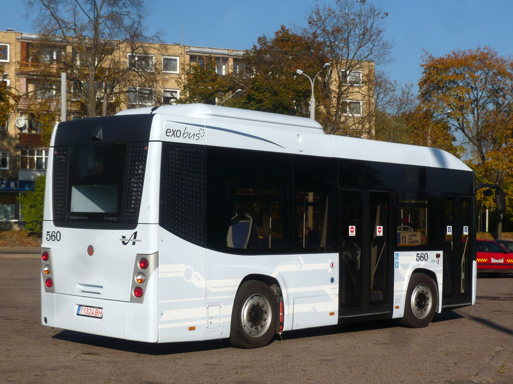 Литва, BredaMenarinibus Vivacity+ C CNG Exobus № 560