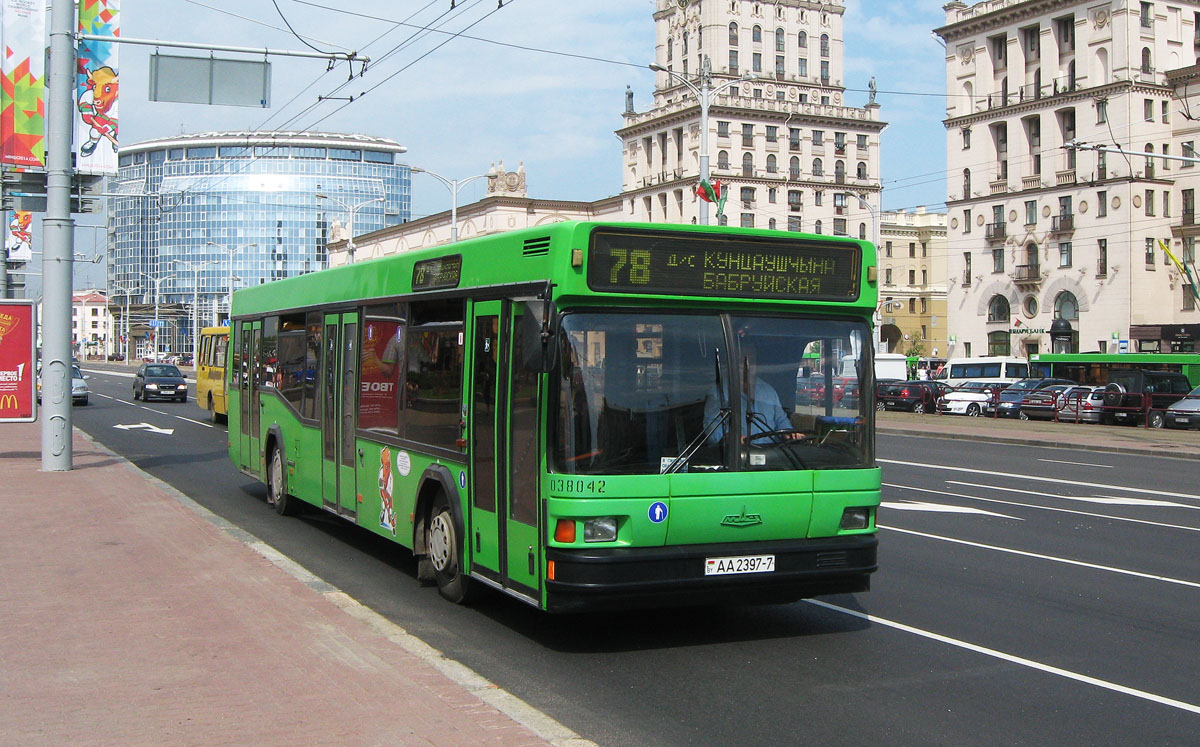 Minsk, MAZ-103.065 č. 038042