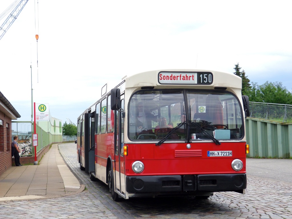 Гамбург, Mercedes-Benz O305G № 7211