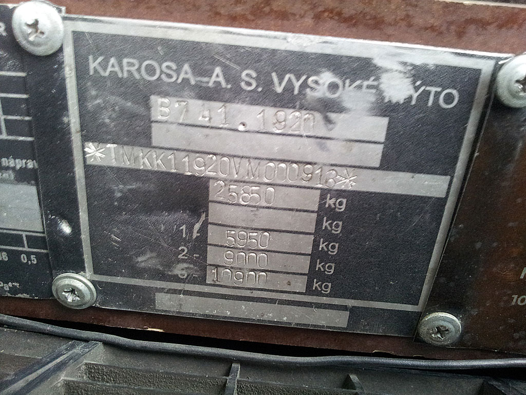 Литва, Karosa B741.1920 № 192