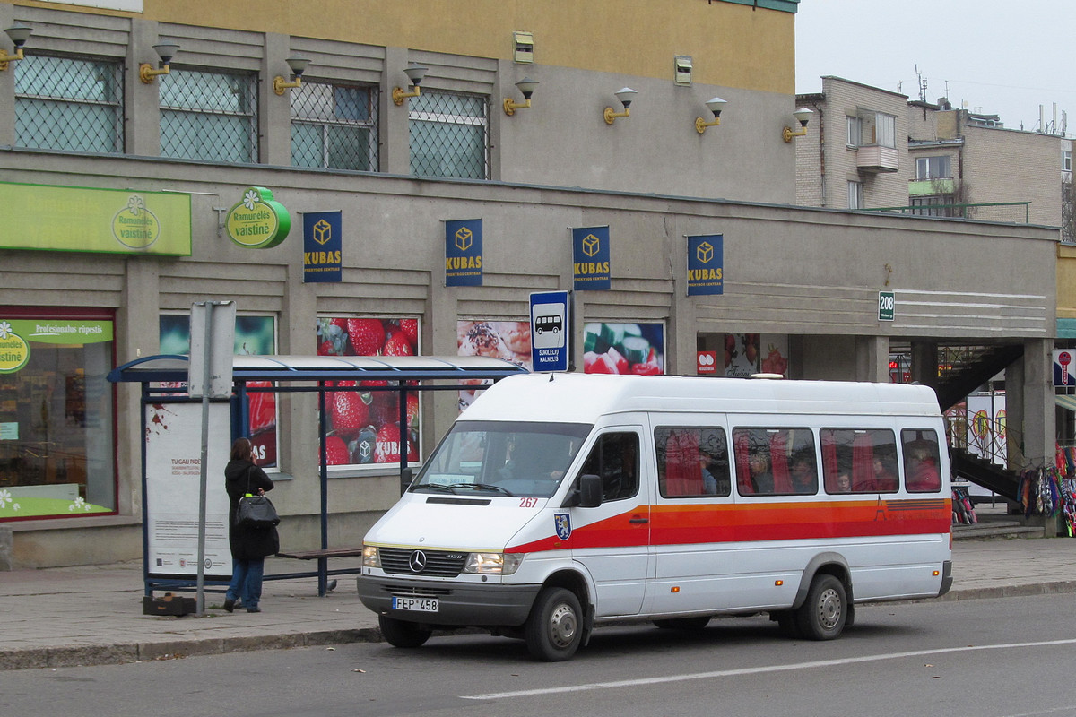 Литва, Mercedes-Benz Sprinter W904 412D № 267