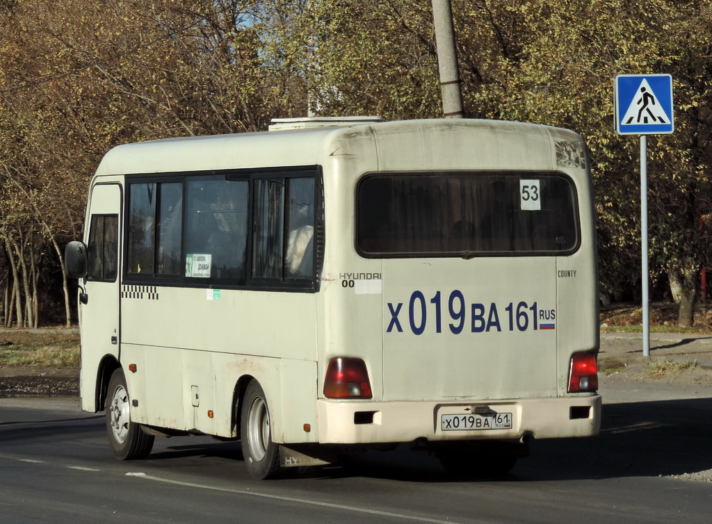 Ростовская область, Hyundai County SWB C08 (РЗГА) № Х 019 ВА 161