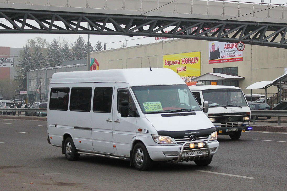 Алматинская область, Mercedes-Benz Sprinter № B 081 ERO — Фото — Автобусный  транспорт