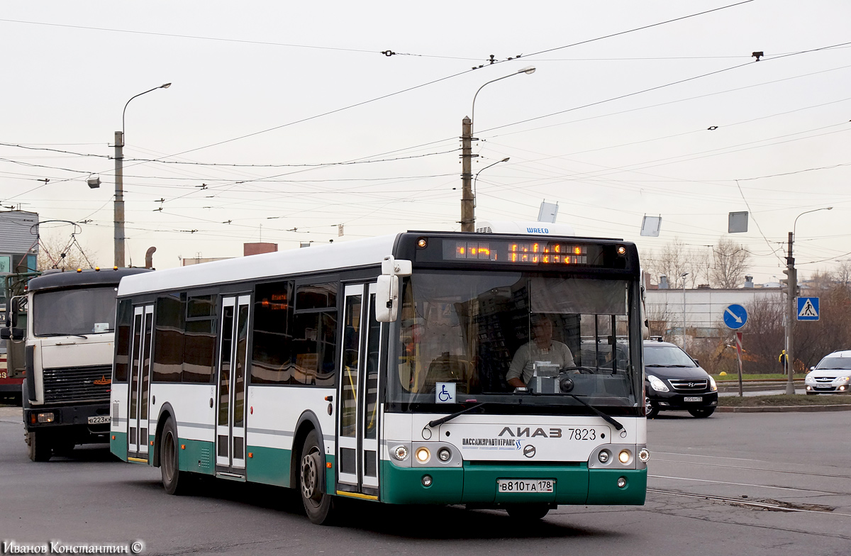 Санкт-Петербург, ЛиАЗ-5292.60 № 7823