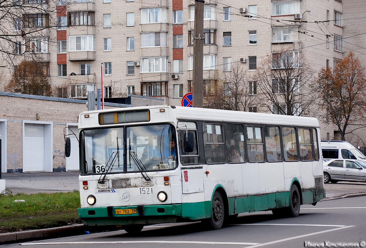 Санкт-Петербург, ЛиАЗ-5256.25 № 1521