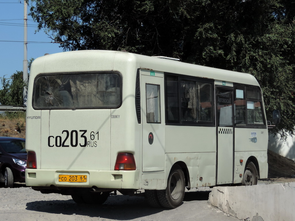 Ростовская область, Hyundai County SWB C08 (РЗГА) № СО 203 61