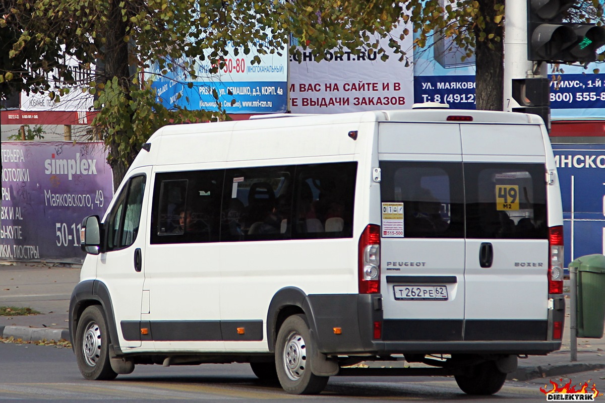 Рязанская область, Нижегородец-2227SK (Peugeot Boxer) № Т 262 РЕ 62