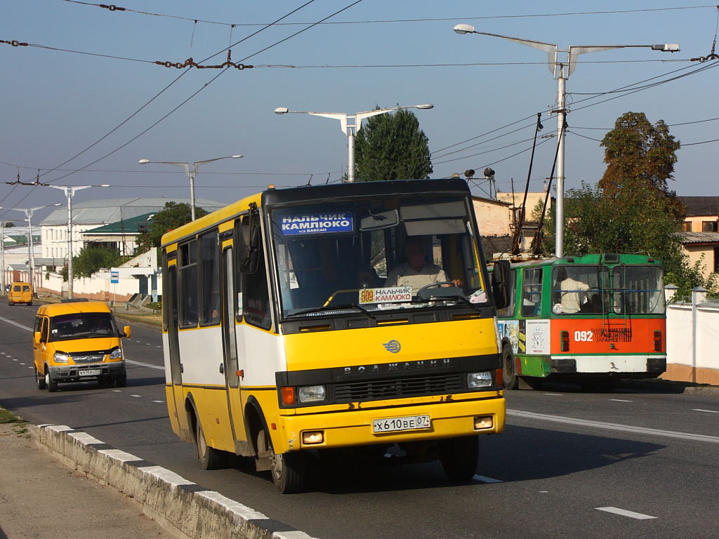 Кабардино-Балкария, Волжанин-3290.10 (БАЗ А079) № Х 610 ВЕ 07