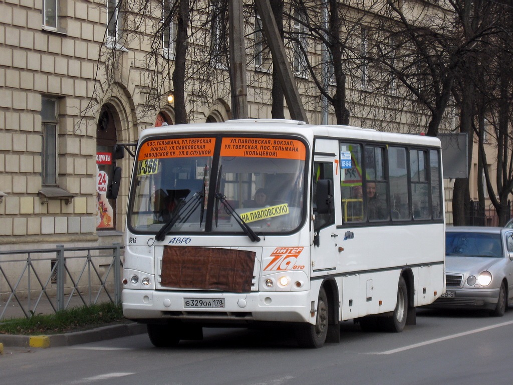 Санкт-Петербург, ПАЗ-320402-05 № 8915