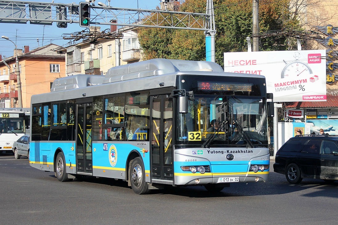 Алматы, Yutong ZK6118HGA № 476