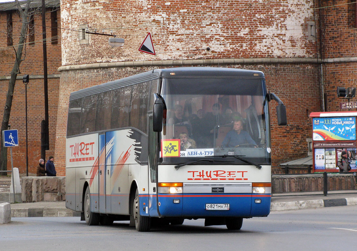 Vladimir region, Van Hool T915 Acron # О 821 МХ 33