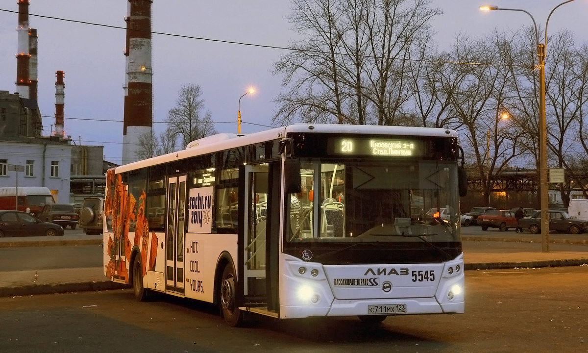 Санкт-Петербург, ЛиАЗ-5292.30 № 5545