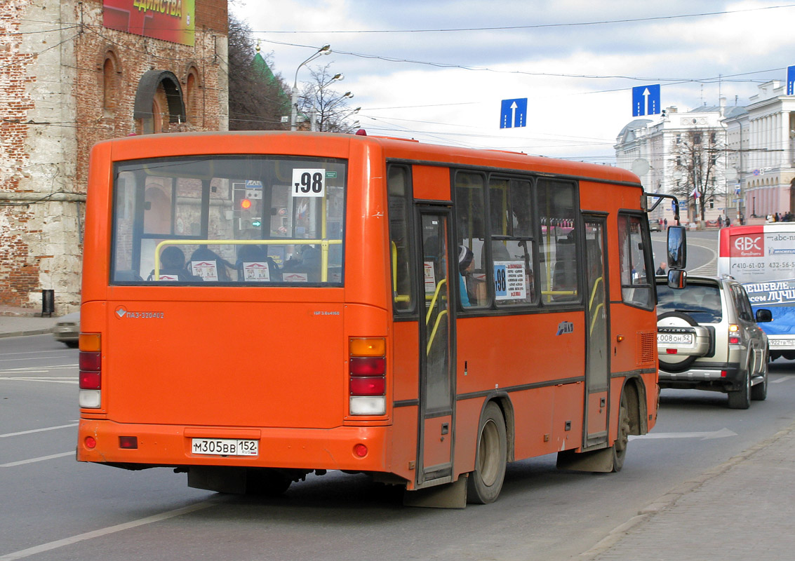 Нижегородская область, ПАЗ-320402-05 № М 305 ВВ 152