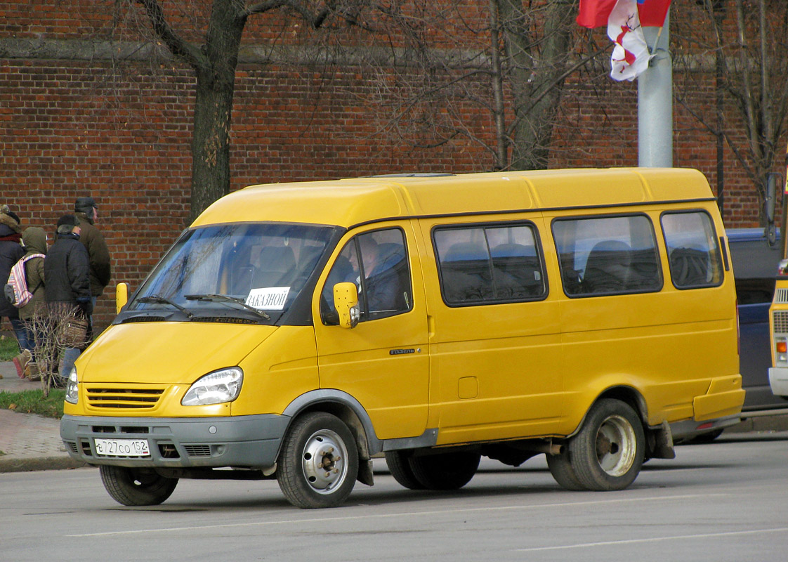 Нижегородская область, ГАЗ-322132 (XTH, X96) № В 727 СО 152