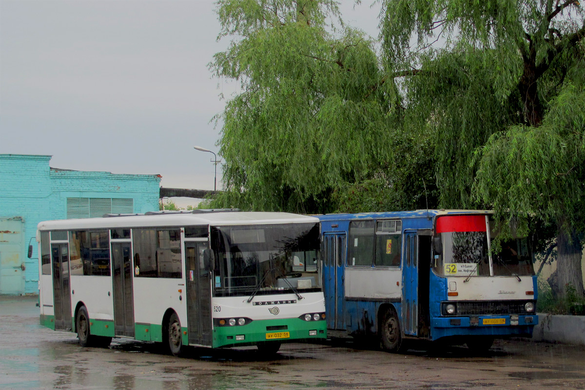 Пензенская область, Волжанин-5270-10-04 № 520; Пензенская область, Ikarus 280.08 № 684; Пензенская область — АТП