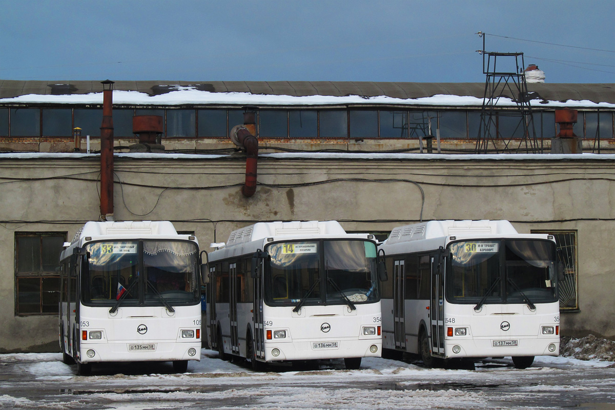 Obwód penzeński, LiAZ-5256.57 Nr 1053; Obwód penzeński, LiAZ-5256.57 Nr 3549; Obwód penzeński, LiAZ-5256.57 Nr 3548; Obwód penzeński — ATP