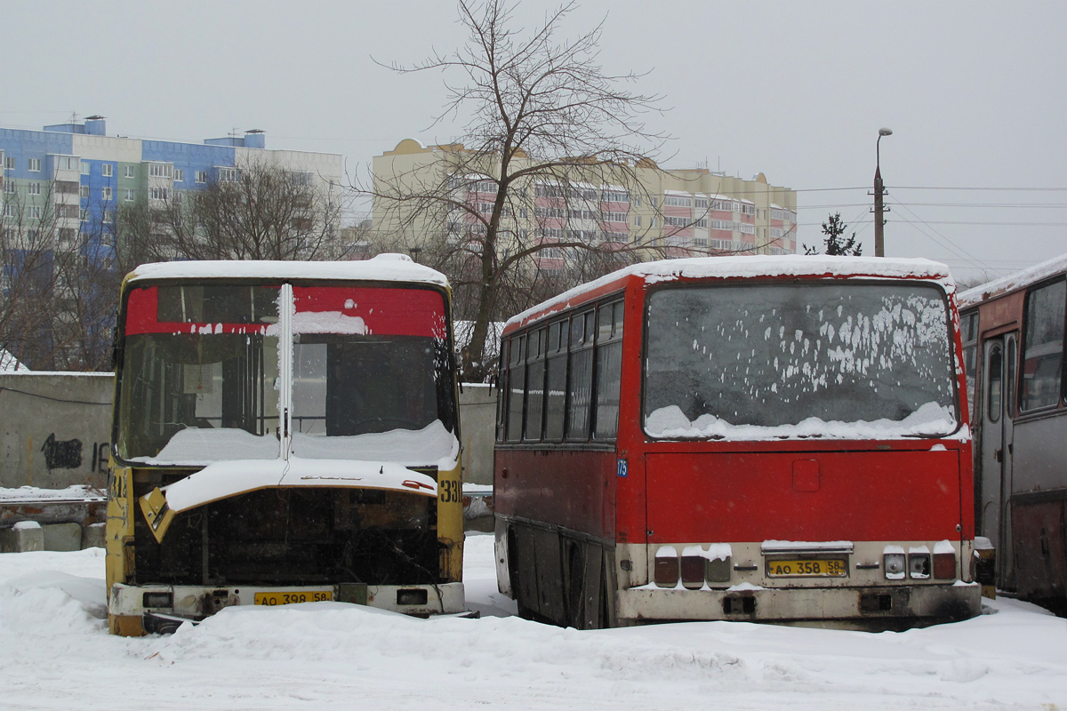 Пензенская область, Ikarus 260.37 № 3312; Пензенская область, Ikarus 256.54 № 175; Пензенская область — АТП